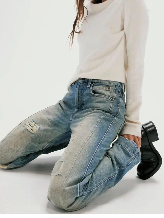 We the Free Stick Around Mid-Rise Straight Curve Jeans - Picture 8 of 8